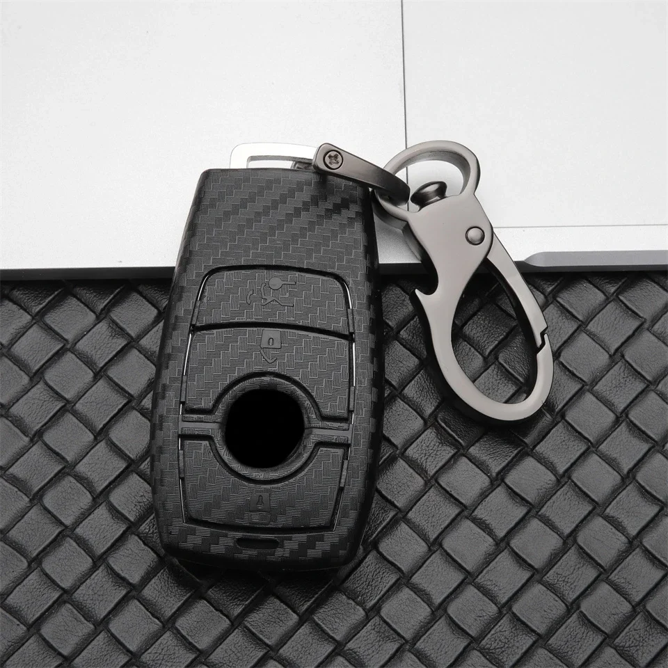 

Car Key Case Cover Key Bag For Mercedes Benz A C E S Class W221 W177 W205 W213 Car-Styling Holder Shell Keychain Accessories