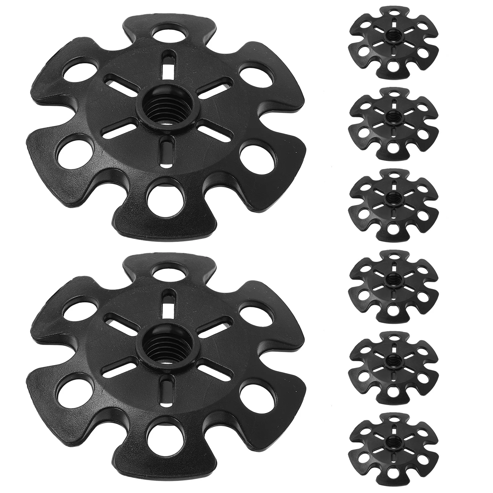 

8Pcs Trekking Pole Snow Baskets Hiking Mud Baskets Lightweight Durable Accessories for Outdoor Walking Sticks Ski Pole Snow Tips