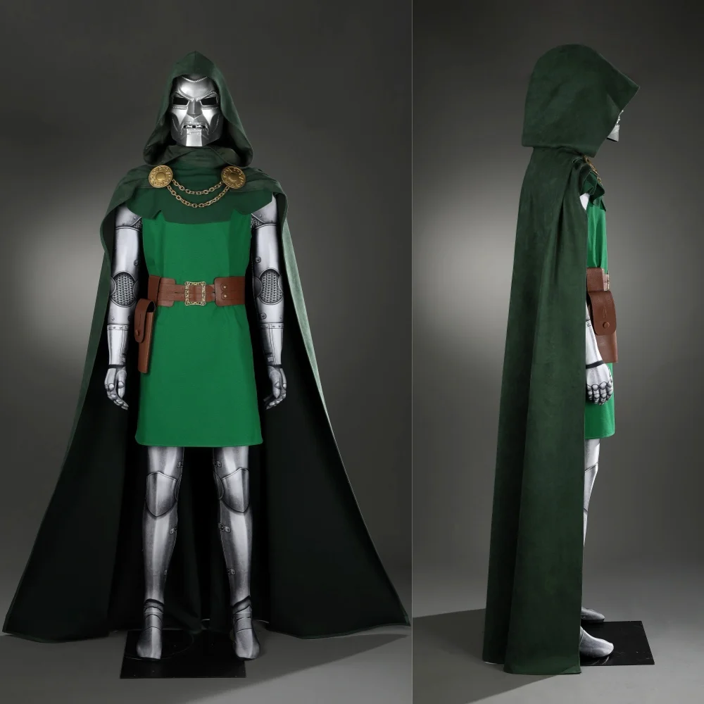 

Halloween Doom Cosplay Costume 3D Printed Elastic Jumpsuit Green Vest Outfit Full Set and Individual Items Are Sold Custom Made