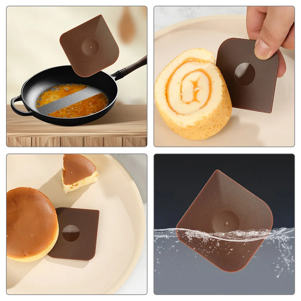 Detergent Multifunction Cake Bread Slice Microwave Cleaner Face Spatula Lid PC Plastic Dish Scraper Pot