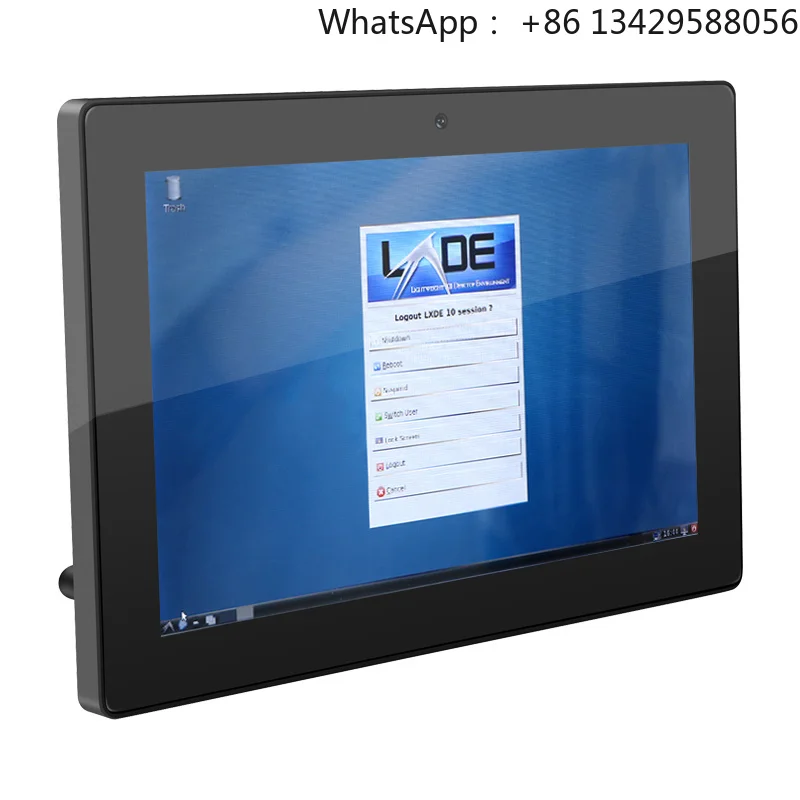 YC-102P Linux Tablet 10.1 Inch Pos Terminal Linux Hmi Touch Screen Panel Advertising Lcd Displayer RK3566 Linux Debian System