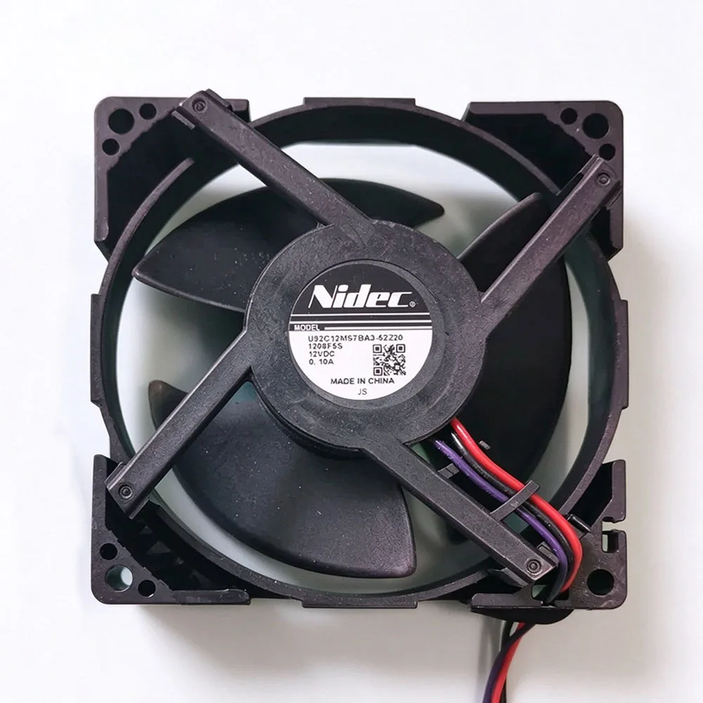 U92C12MS7BA3-52Z20 DC 0.10A 92MM Refrigerator Replacement Fan Commander Refrigerator Refrigeration Cooling Fan