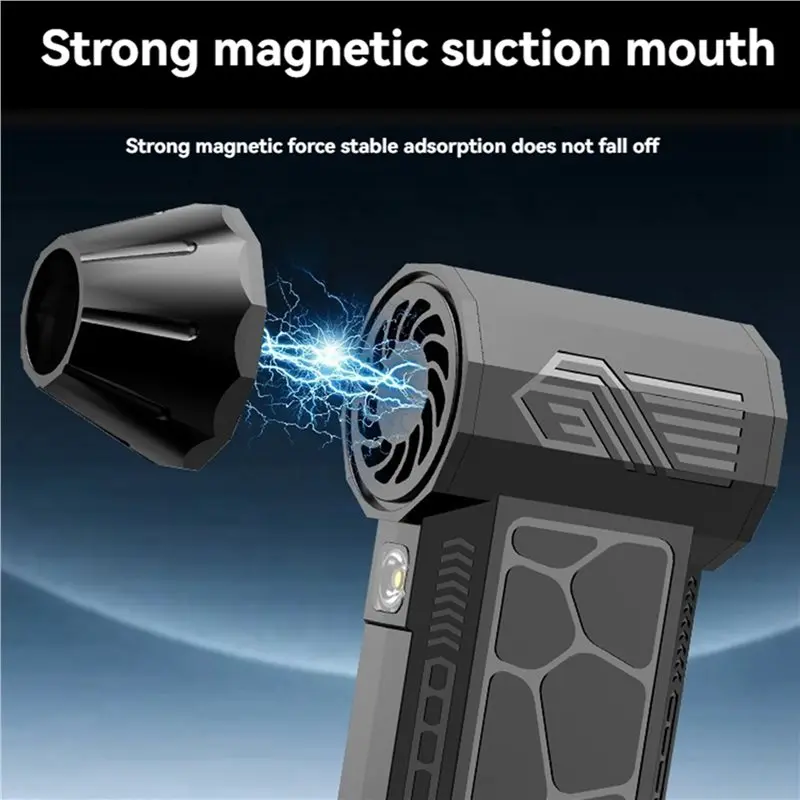 فلاش تريند 2X مروحة تربو قوية عالية السرعة توربينات الرياح منفاخ 130000 دورة في الدقيقة 3 قابل للتعديل سرعة منفضة الهواء لسيارة الكمبيوتر Keybo