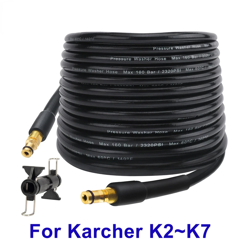 

10 Car Washer Hose Pipe Cord Pressure Washer Water Cleaning Extension Hose Water Hose for Karcher K2 K3 K4 K5 K6 K7 Sink