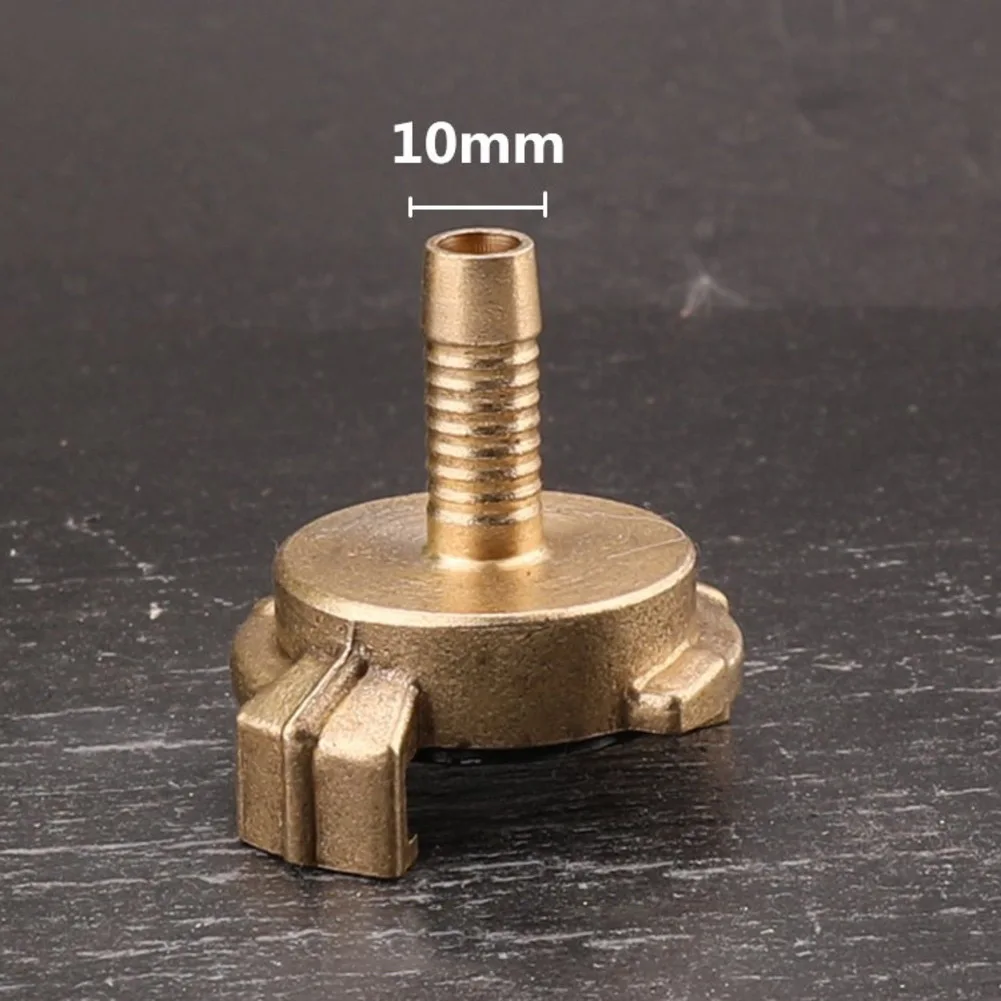 Brass Quick Connect Hose Adapter Engineered for Garden Workshop and Industrial Use with German Gardentubing Compatibility