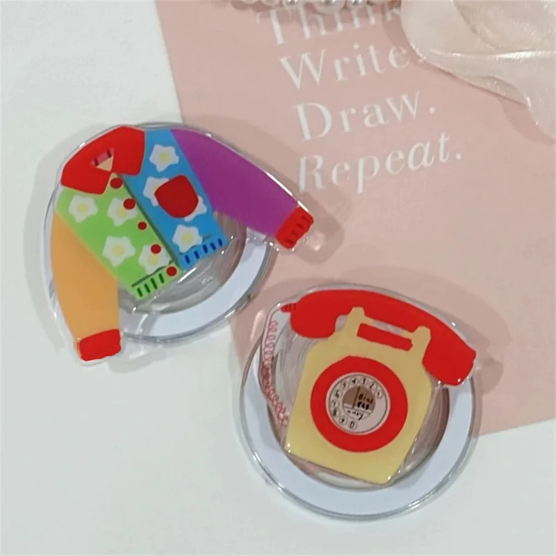 Coreano carino maglione arcobaleno supporto Grip Tok Griptok supporto per telefono supporto per iPhone 15 per Pad Magsafe magnetico Smart Tok