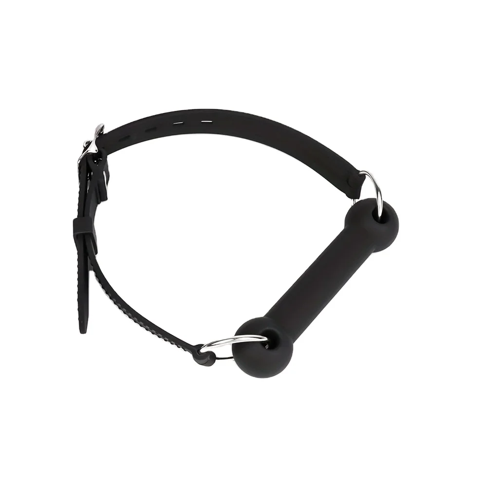 Silicone Dog Bone Sex Toy Mouth Gag Slave Bdsm Bondage Adult Sex Toys For Couples