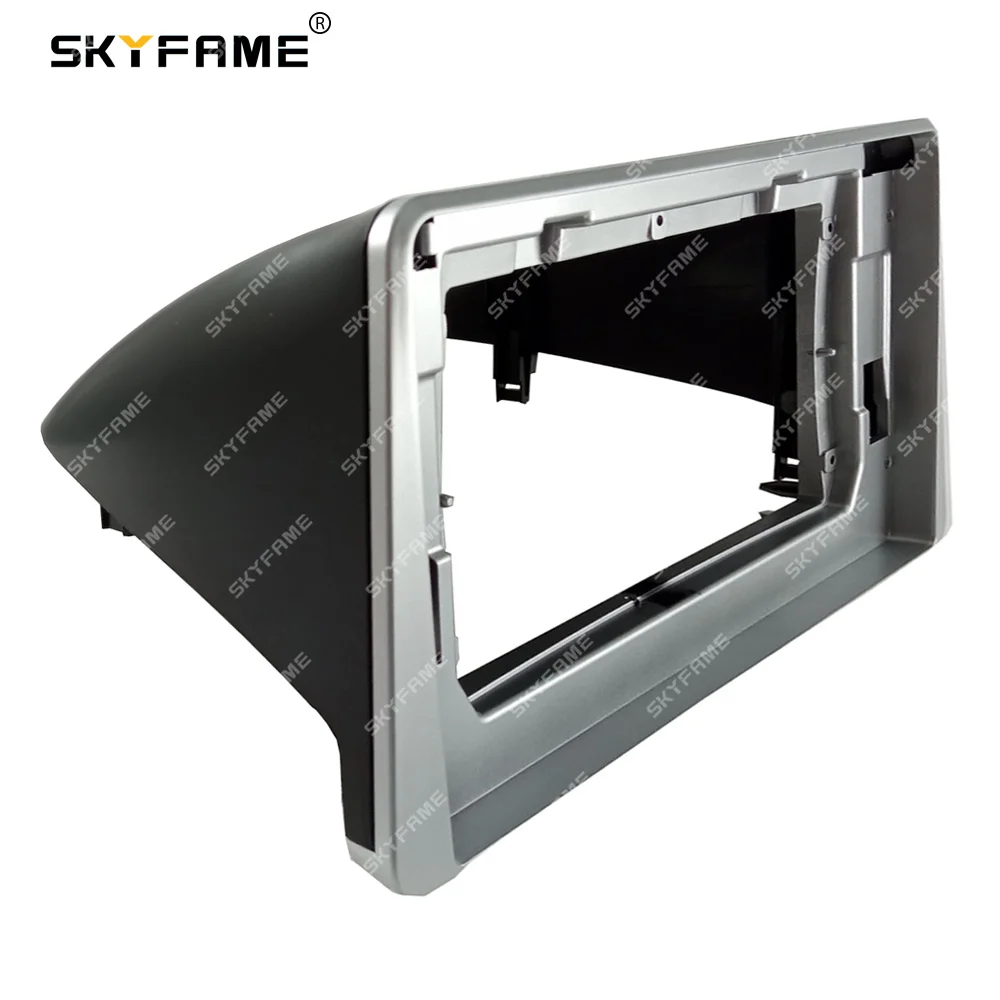 SKYFAME-Adaptador de Fascia para marco de coche, caja Canbus, Kit de Panel de montaje para tablero de Radio Android para Wuling SGMW Baojun 510