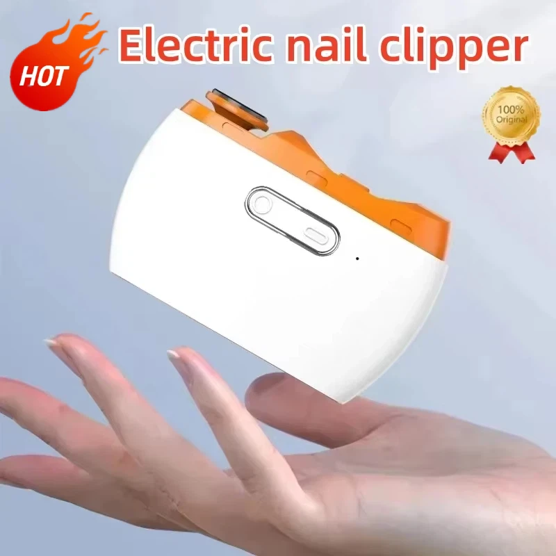 

2 in 1 Smart Electric Nail Clippers Automatic Polished Armor Trim Nail Clipper Suitable Nail Trimming For Children 2026 New