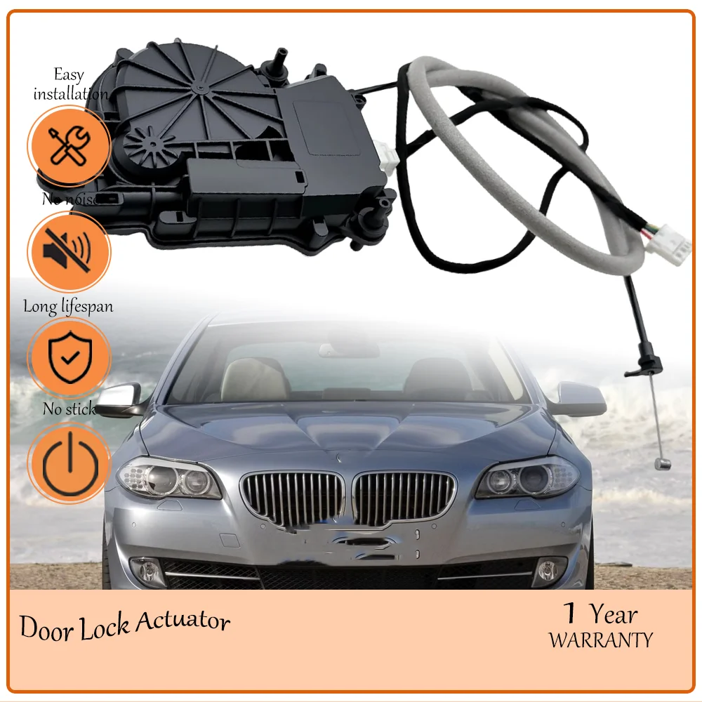 

Robust-Built Rear Trunk Latch Assembly,Fit BMW 528i 535i 550i M5 ActiveHybrid 5 2011-2016, oem 51247273752,51244447850,940-157