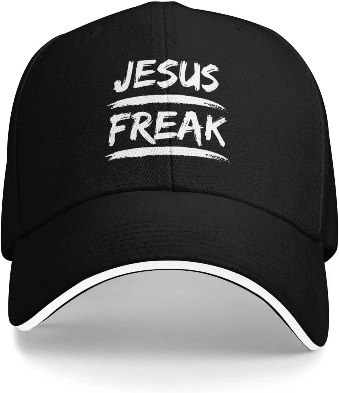

Бейсбольная кепка с рисунком Иисуса Freak, повседневная регулируемая шляпа дальнобойщика из полиэстера для взрослых унисекс