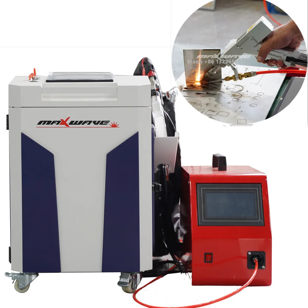 

3-in-1 laser welding/cutting/cleaning machine 1500w handheld laser welder soldering For Soldadora Metal Sheet Tube 5mm thickness