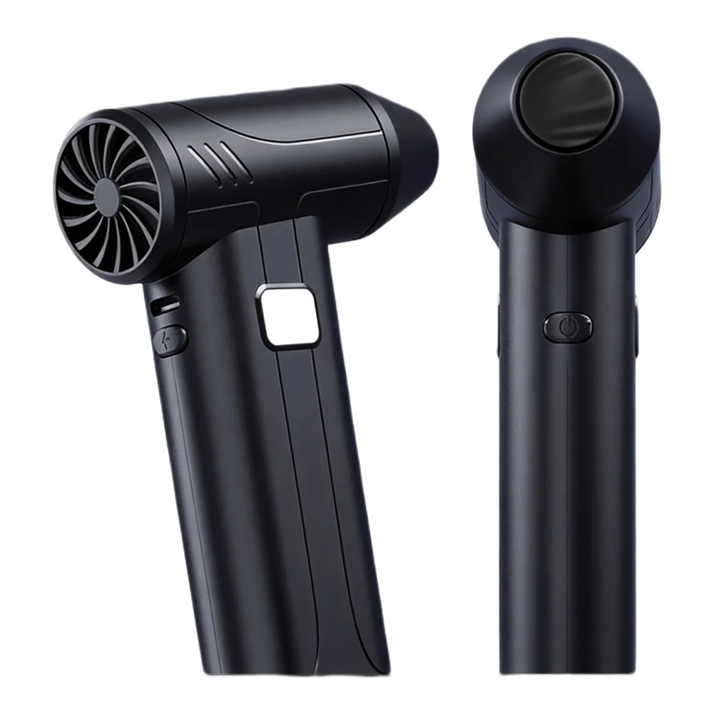 100000RPM High Speed Turbo Violent Fan 6-Speed Handheld Blower Screen Display Turbo Jet-Fan Electric Air Duster Portable