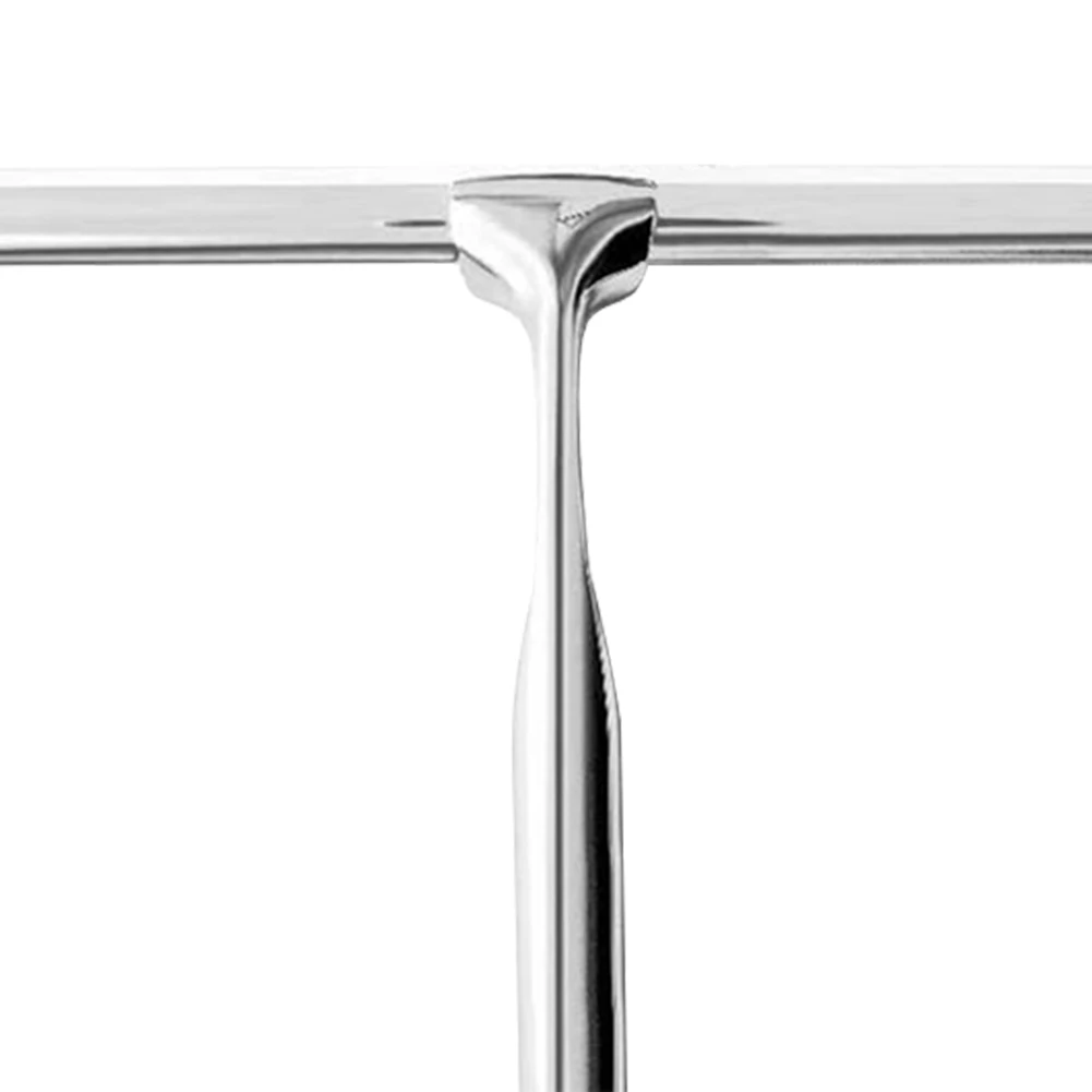 

Stainless Steel Window Wall Brush Multifunctional Shower Mirror Squeegee Antiskid Handle Corrosion Resistance for Bathroom Tool