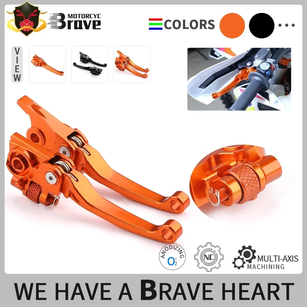 

For KTM EXC EXC-F EXCTPI SX SX-F TPI XC XCF-W XCW Motorcycle CNC Aluminum Brake And Clutch Levers Accessories