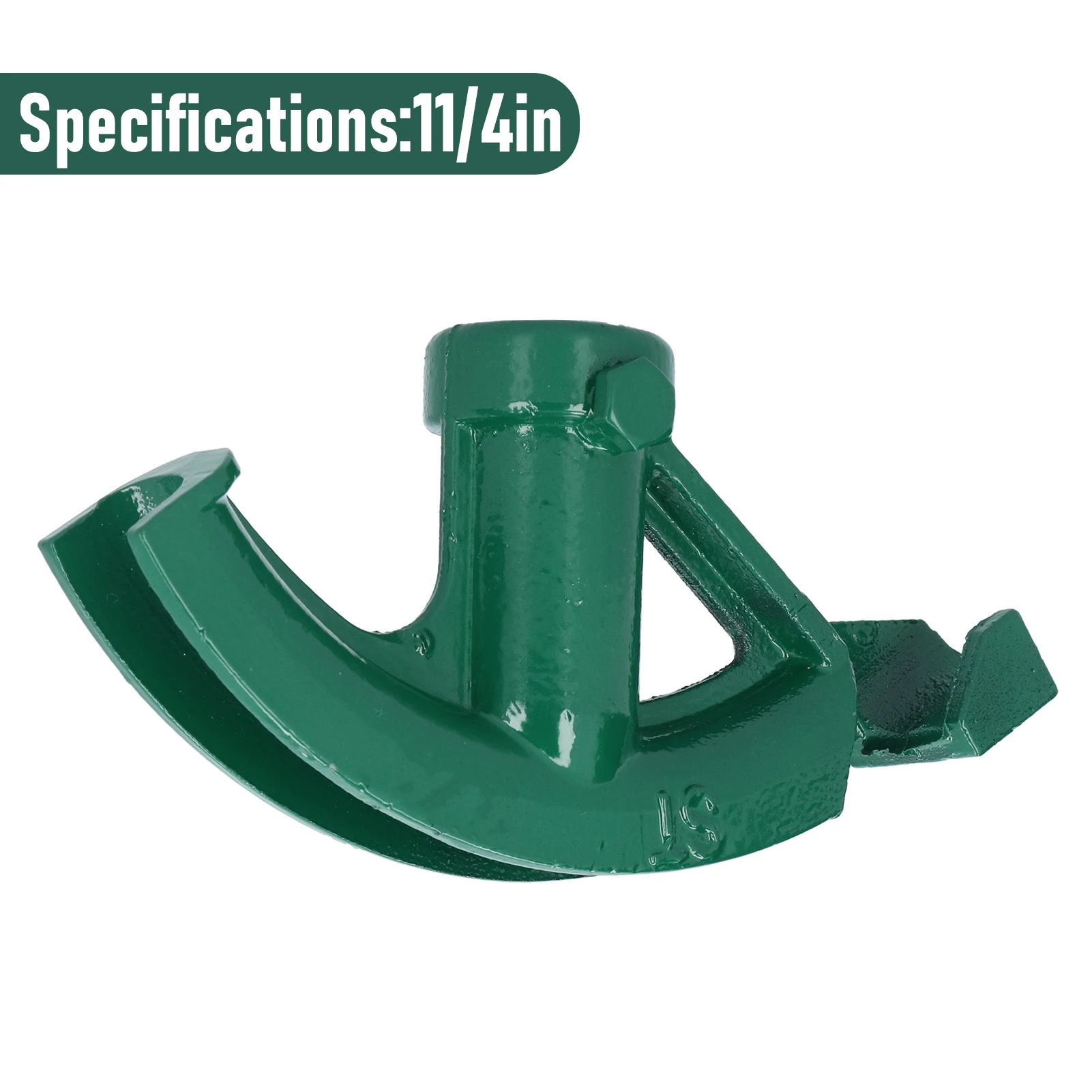 Dobrador de tubos de aço manual portátil, ferramentas de formação de dobra de tubos, cabeça dobradora de conduíte, ferramenta de formação de linha, kit de dobra de tubos, 1 peça