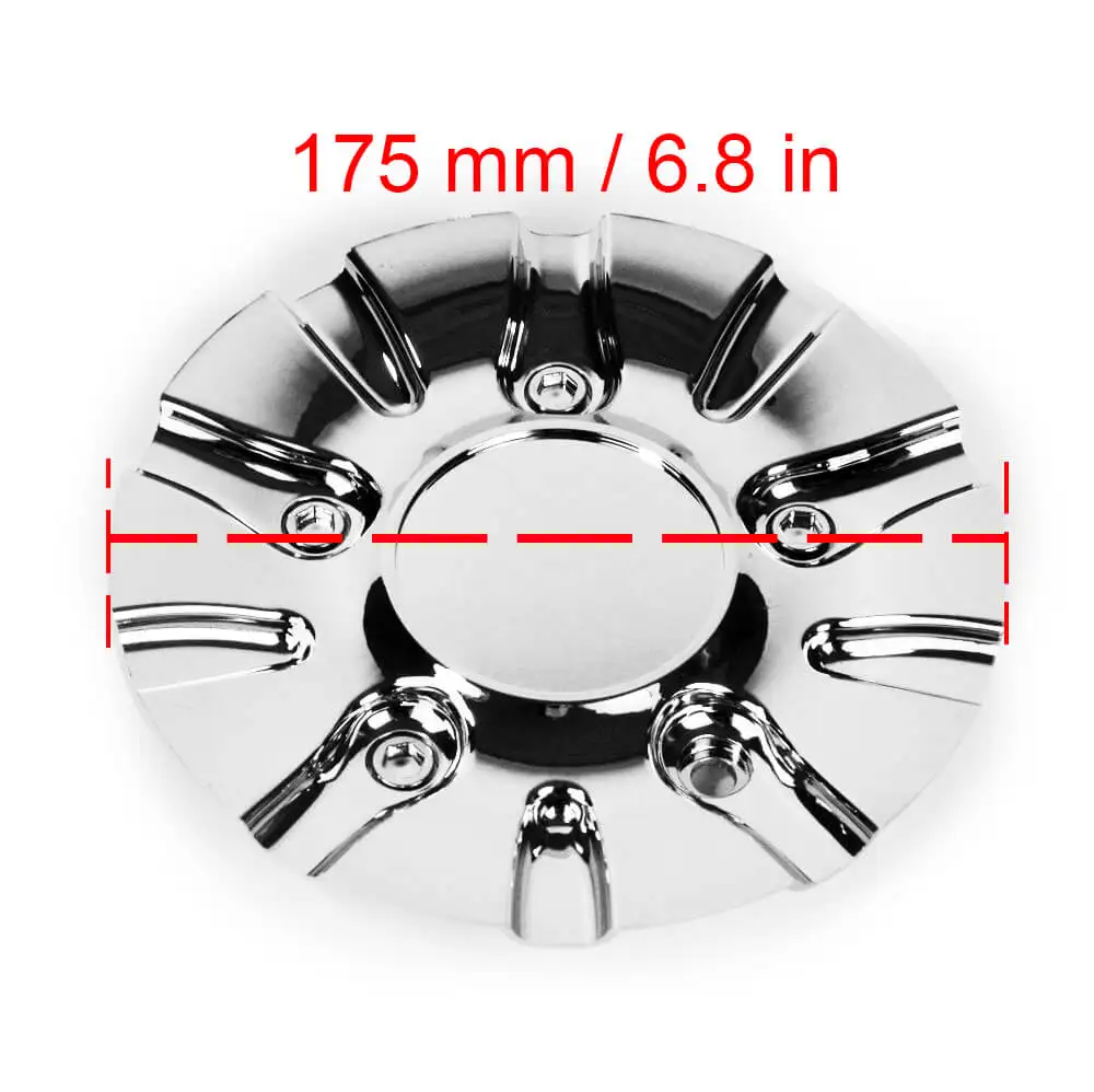 1pc 175mm C005301CAP Car Wheel Center Cover Rims No Emblem Auto Universal Hub Caps For Alloy Wheels