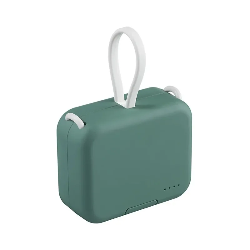 For All IPhone Series and Android Phones Power Bank 4000mAh Creative Multi All in One Foldable Battery Charger Power Case
