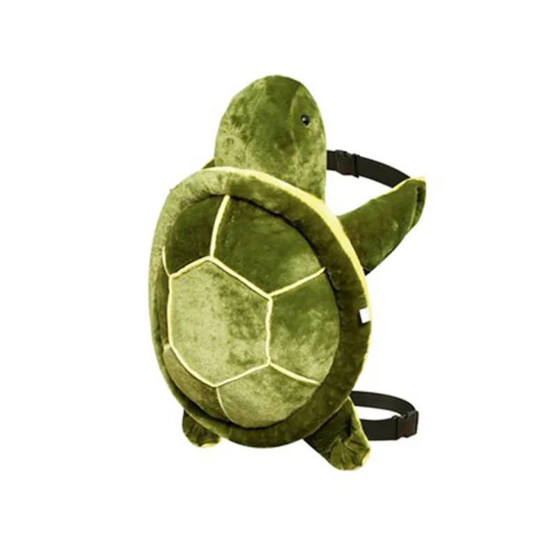 Little turtle ski protective gear set, elbow pads, winter snowboard and snowboard ski protective gear, parent-child plush toys