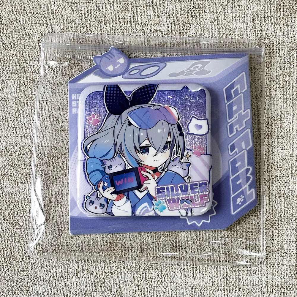 Sunsyea Honkai Star Rail Official Merch miHoYo Original SBTD Badge Imbibitor Lunae Jing Yuan Silver Wolf Phainon view 6