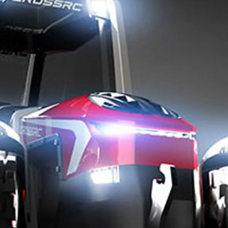 

US Stock CROSSRC 1/8 TL4 Iron Bull RC Tractor Remote Control Toy Car with 2-speed Gear Light Motor for Adults Hobby TH24520