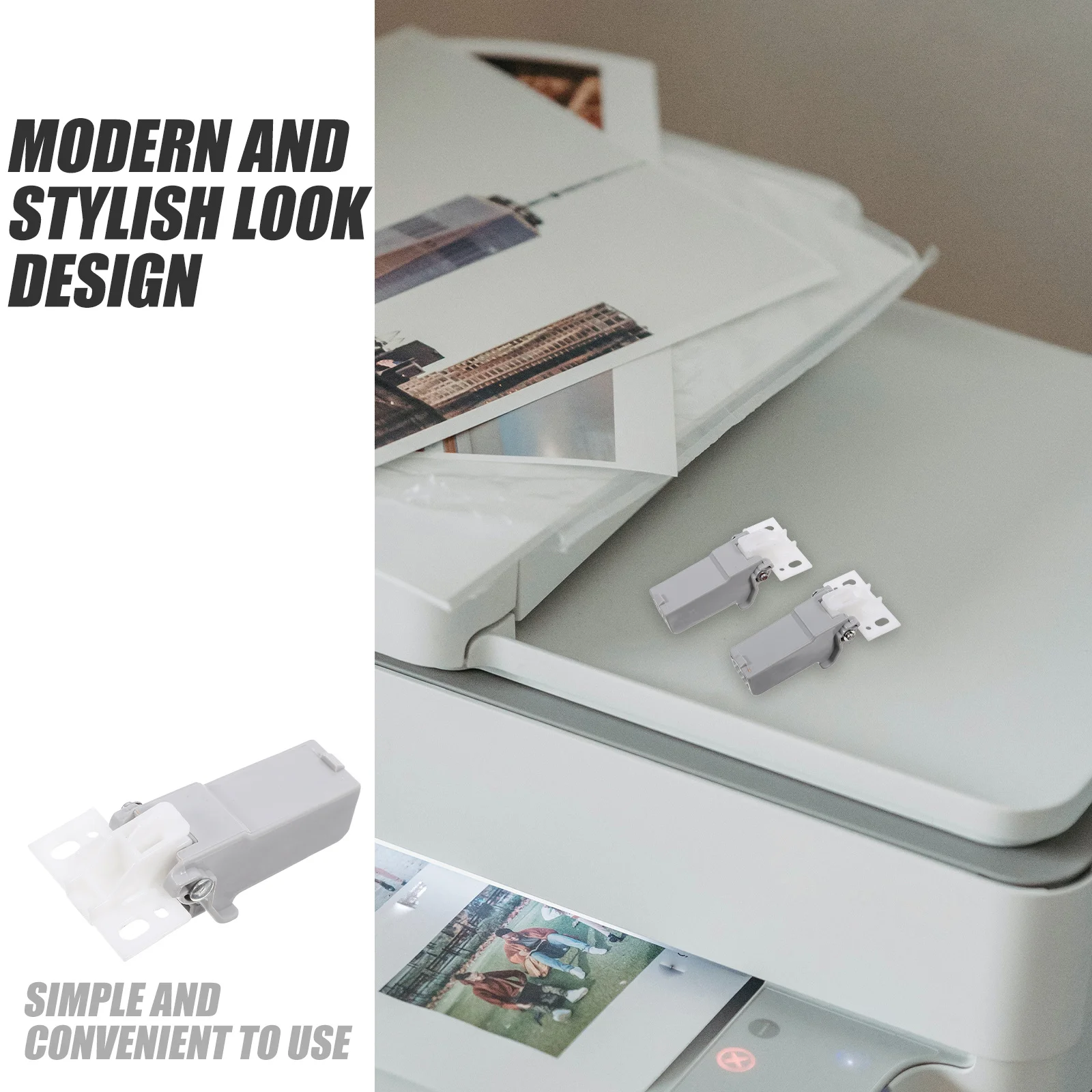 2 قطعة استبدال البلاستيك للطابعة وثيقة المغذية قوس المفصلي متوافق مع كانون Mf5940 Mf5960 Mf5980 Mf6180 Mf6640