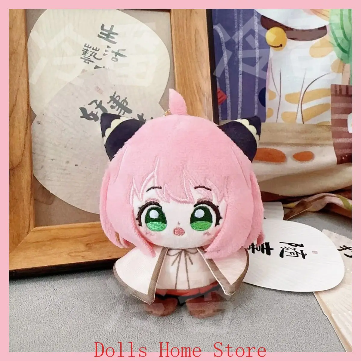 ギフトアニメアーニャフォージャー SPY×FAMILY かわいい大きな口ぬいぐるみ itabag バックパック透明ショルダーバッグ学生ランドセルクロスボディバッグ