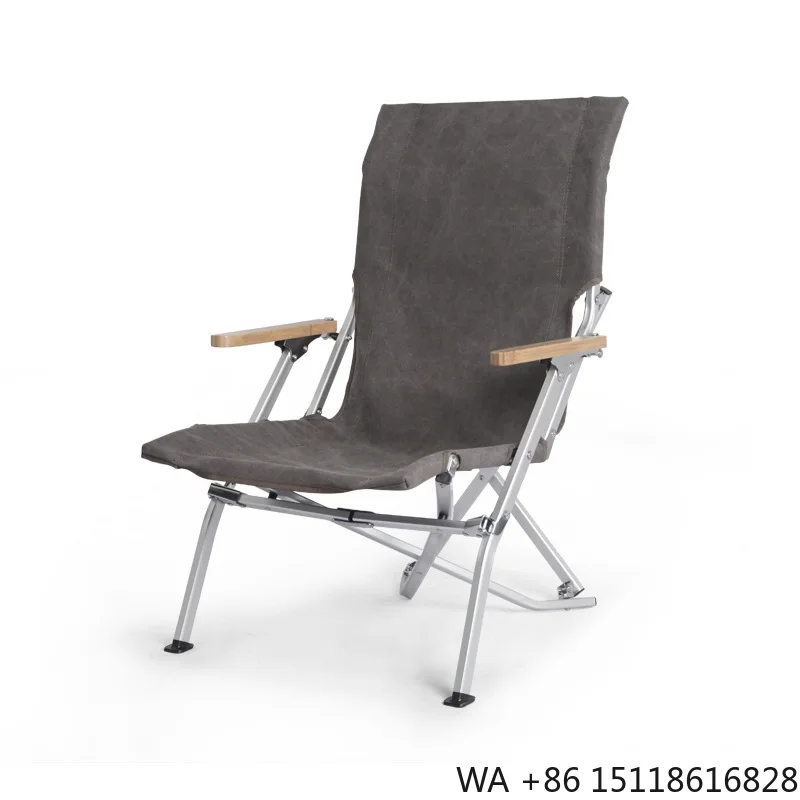 High Quality Durable Lightweight  1 Person Camping Outdoor Reclining Folding Chair