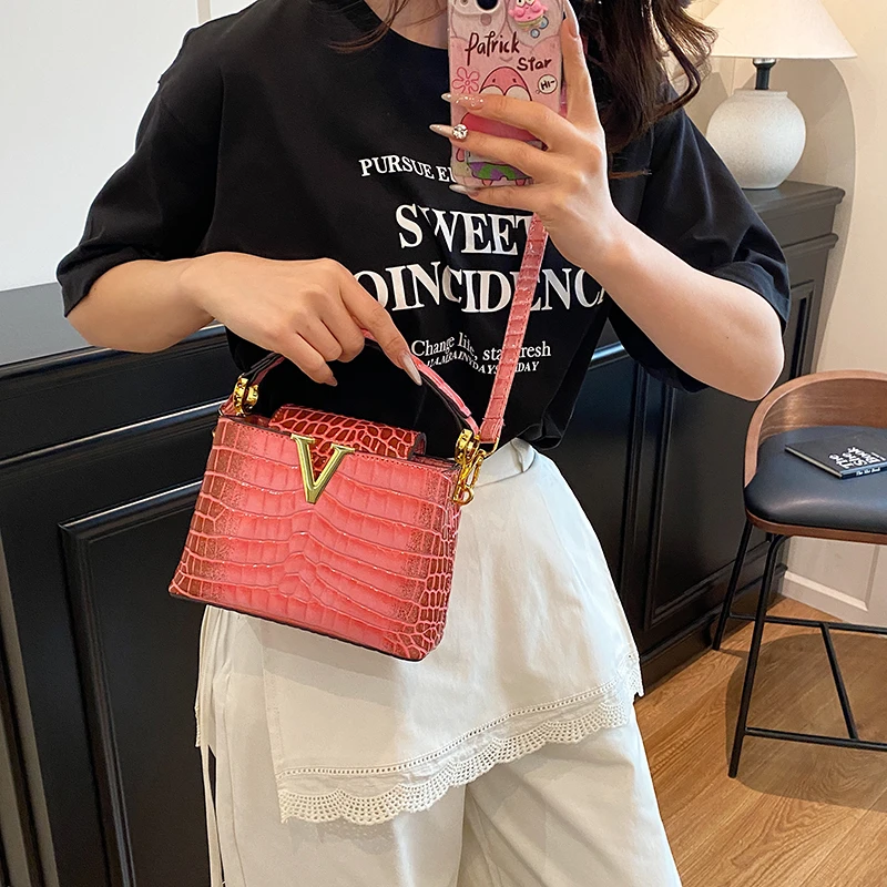 

Роскошная брендовая кожаная женская сумка через плечо, элегантная сумка известного дизайнера с плечевым ремнем