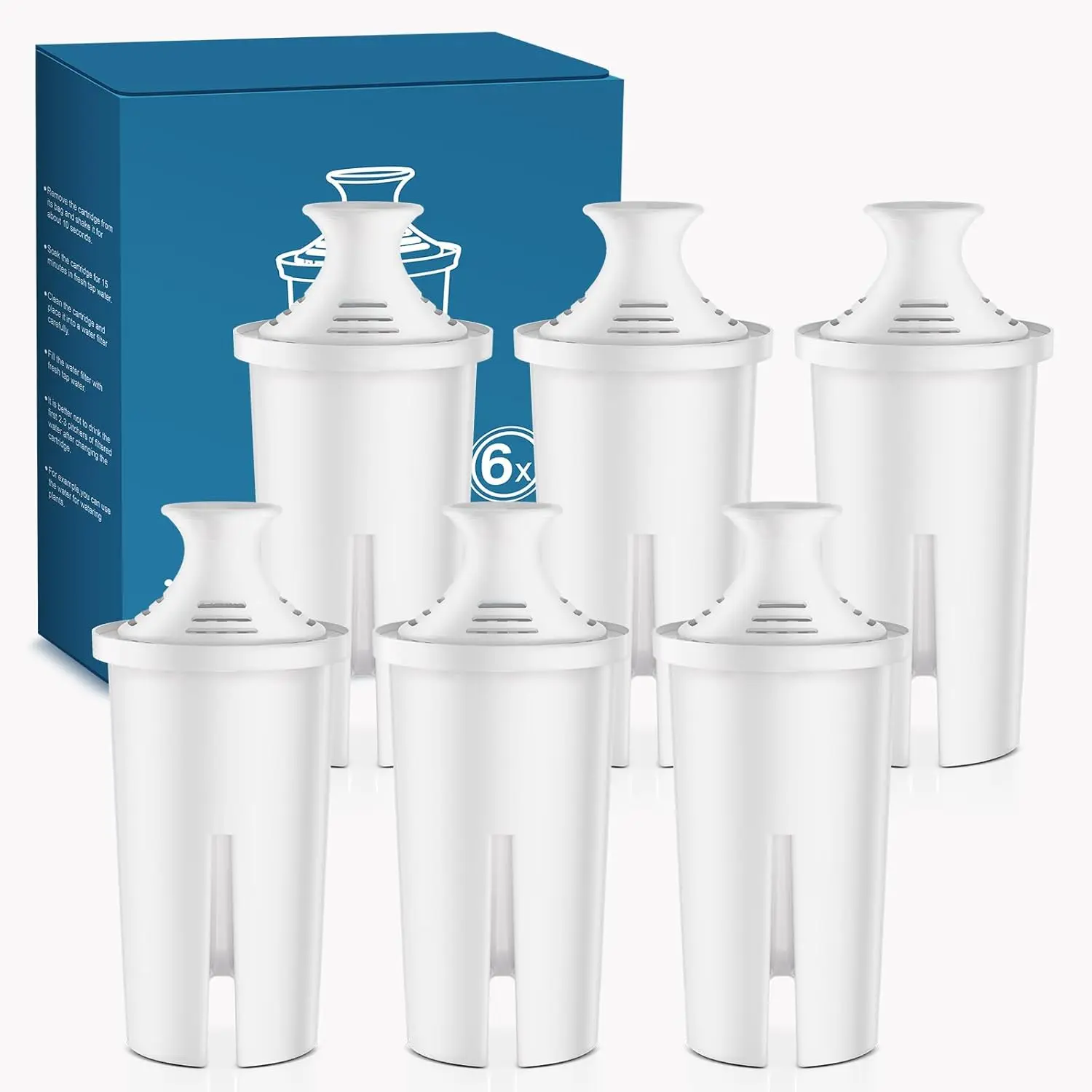 Brita® Filter Replacement for Filter, Replacement for Water Pitchers and Dispensers, Classic OB03, Mavea 107007, 35557