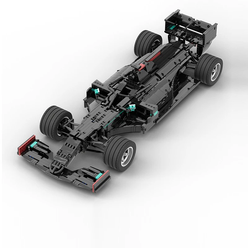 سرعة سباق السيارات نموذج MOC قوالب بناء F1 W11 صيغة سباق وحدات التكنولوجيا الهدايا عطلة تجميع ألعاب أطفال البدلة