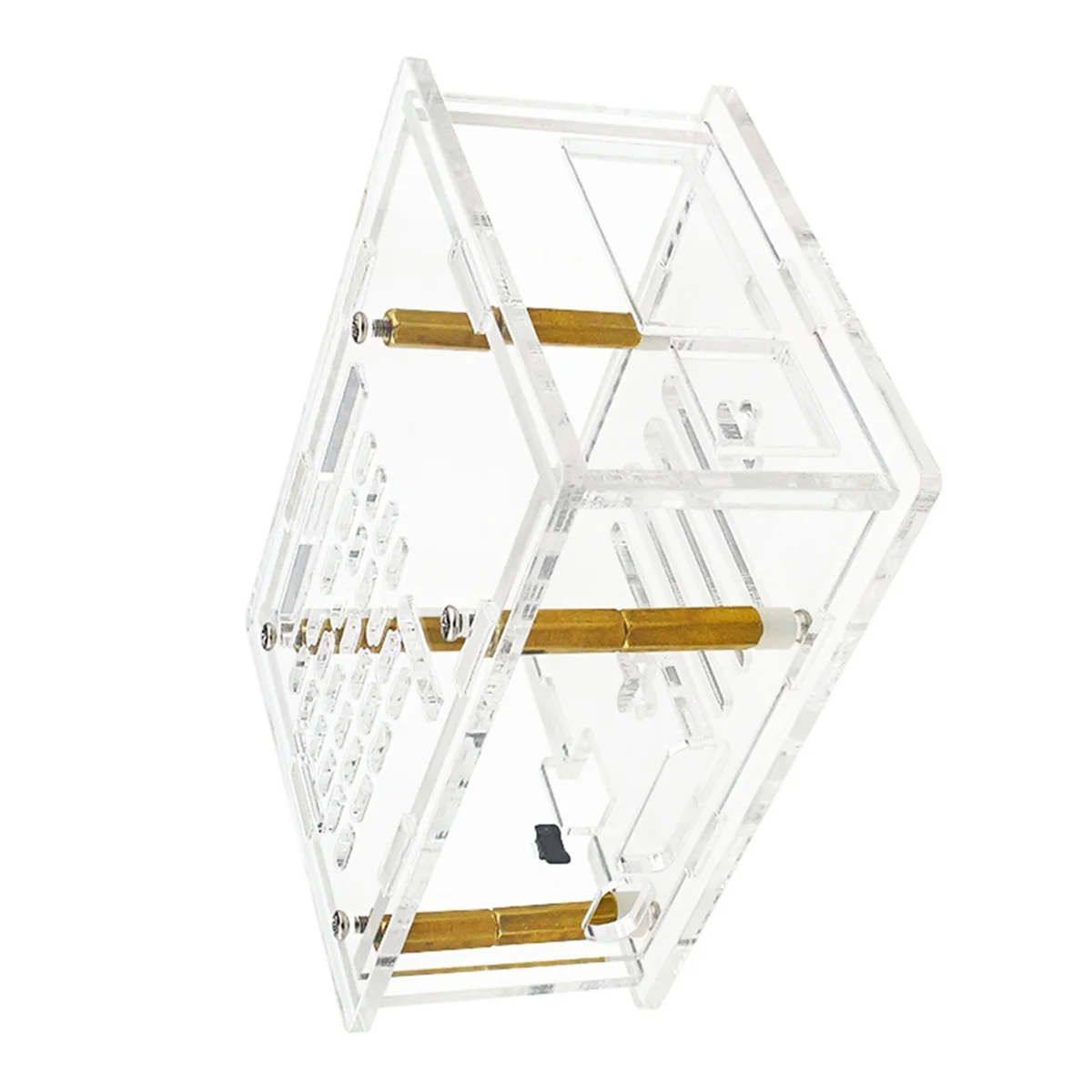 2026 جديد + لـ 5 حافظات، حاوية حماية من الأكريليك، بالوعة حرارية للتكيف، غلاف حماية شفاف