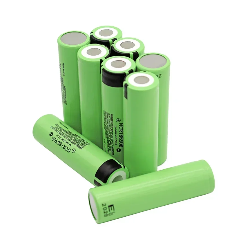 بطارية ليثيوم أصلية جديدة 3.7 فولت NCR 18650B 3400 مللي أمبير في الساعة، تستخدم لمصابيح باناسونيك والألعاب والسيارات والكاميرات والمفكات