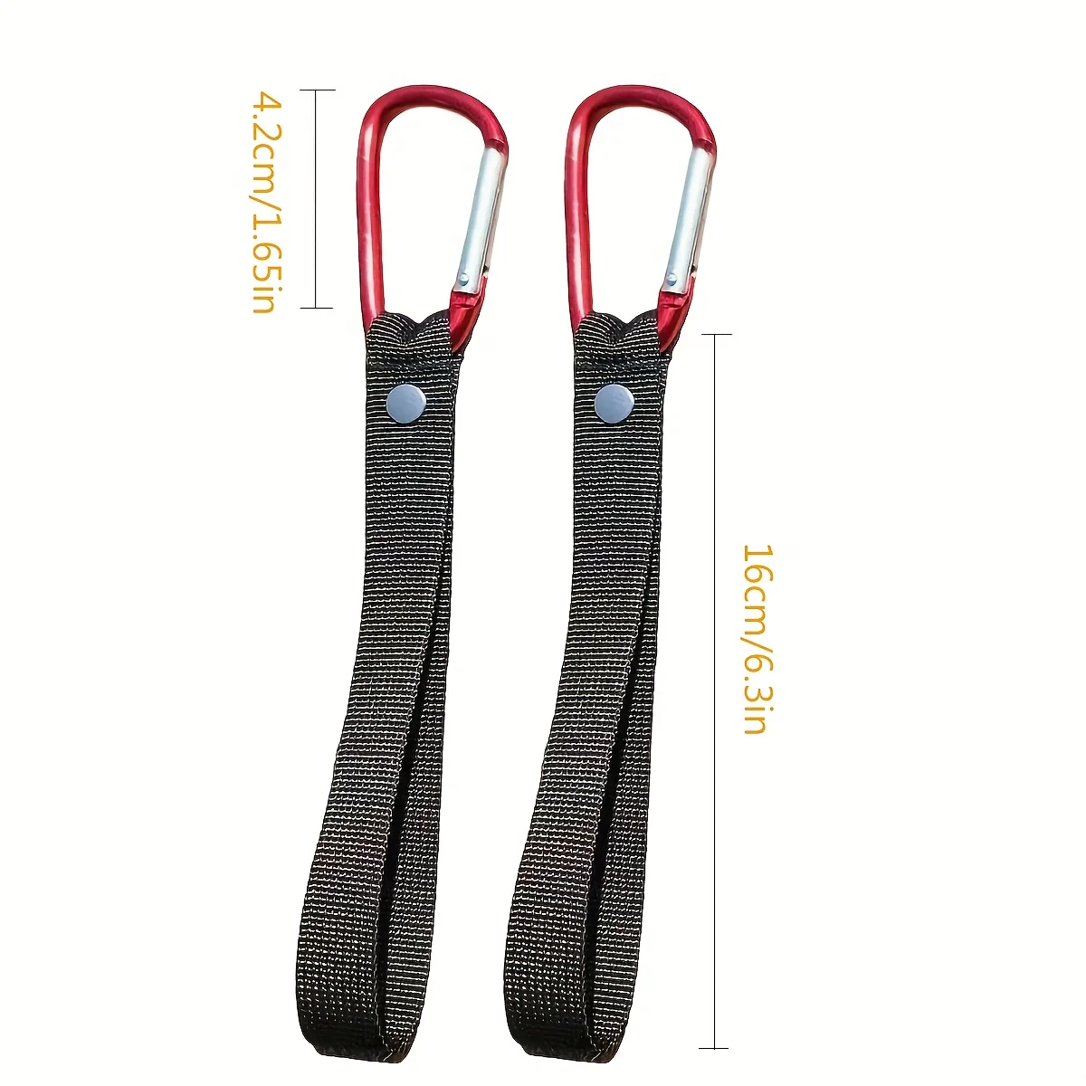 Random Color 6-Pack Hooks, Multifunctional Bag Clips , Drill-Free Installation,Suitable for Motorcycles, Scooters & Bicycles