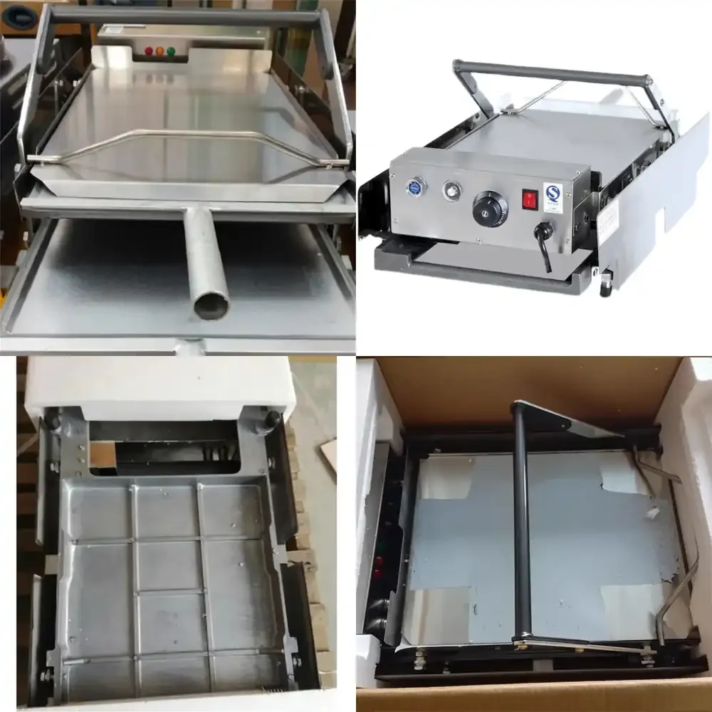 Commercial Fully Automatic Bun Baking Machine Large Double-layer Electric Heating Baking Hamburger Shop Equipment Hamburg
