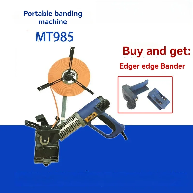 

HOT SALES Small Woodworking Edge Banding Machine Curve Straight Edge Bander Manual Edge Banding Machine for Home Decoration