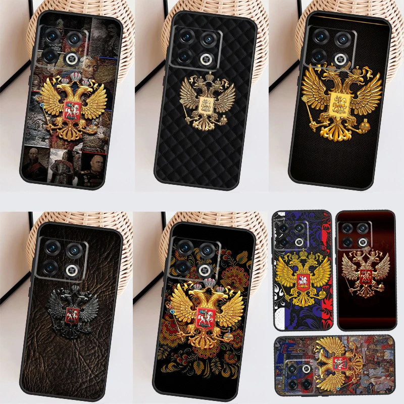 Russia Flag national emblem Case For OnePlus 11 10 9 8 Pro 8T 9RT 10R 10T OnePlus Nord CE 3 Lite 2 2T N10 N30 N20 Coque