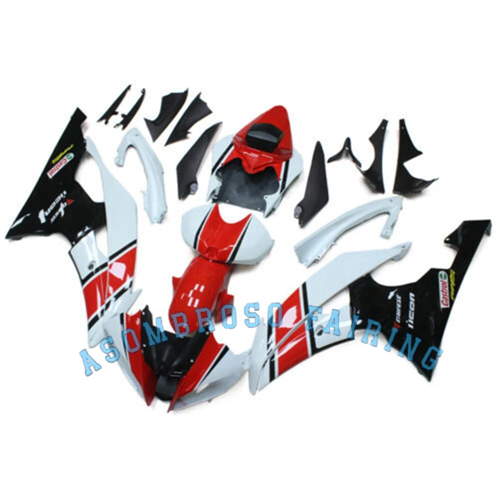Custom Motorcycle Fairing Kit for Yamaha R6 08-16 YZF600 2008 2009 2010 2011 2012 2013 YZF R6 2014 2015 2016 Injection Bodywork image 3