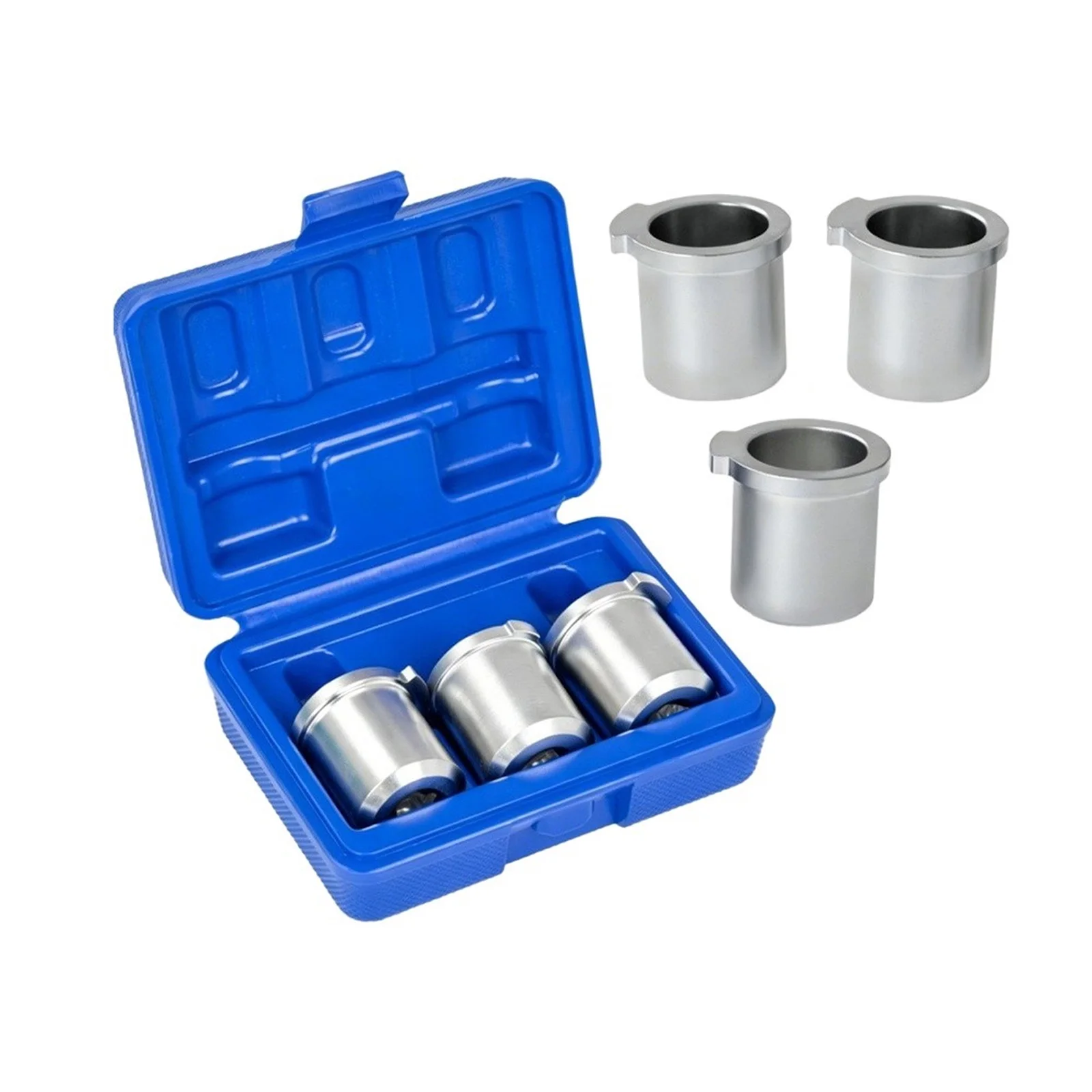 Three-Piece Camshaft Rotation Adapter Set for EA888 1.8T and 2.0T Engines Used in Professional Engine Valve Servicing