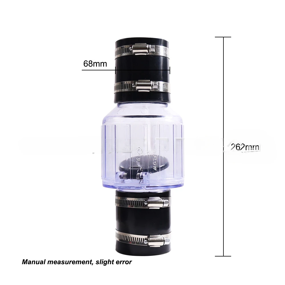 

2-дюймовый обратный клапан канализационного насоса, пружинная перегородка, бесшумный обратный клапан, срочное расширение канализационного насоса