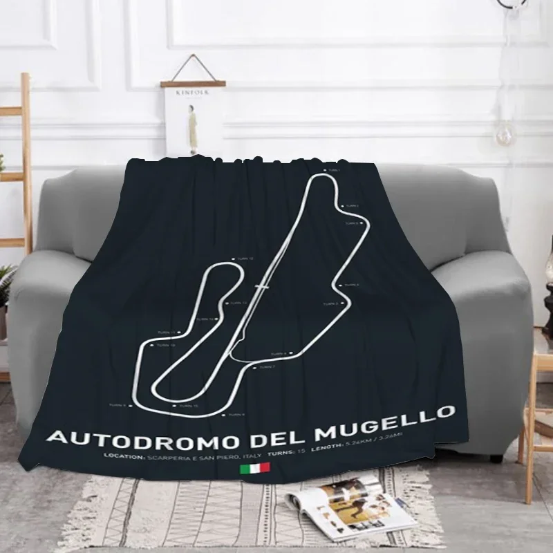 

Baby Blanket Sofa Winter F1 Imola Monaco Track Circuit Furry Bed Blankets Throws Throw Fluffy Soft Fleece Beds Custom Nap Home