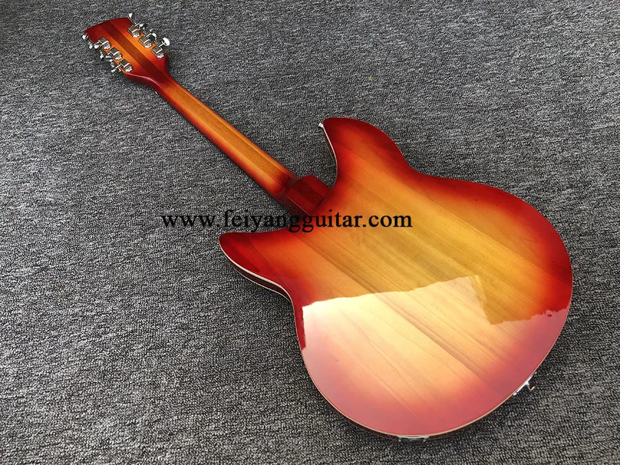 electric guitars 360 12strings, Picture color ， 2-Piece Pickup ,high quality，free shippings
