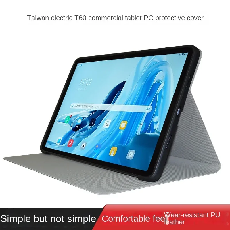 ソフトtpuバックシェル付きスリムなPUレザーカバー、teclast t60用ケース、12 "タブレット、pc、フリップブック、スマートカー、スリープ、ウェイクアップ