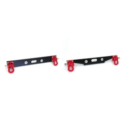 Metal Rear Bumper With Tow Hook For MN D90 D91 D96 MN98 MN99S MN45 1/12 RC Car Upgrade Parts Accessories