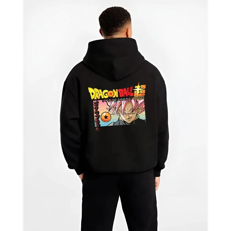 

Мужские толстовки с капюшоном Dragon Ball Z, осень-зима, японское аниме, толстовка с графикой Гоку, Harajuku Y2K, уличная одежда, одежда из чистого хлопка