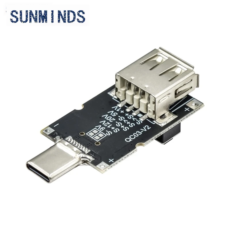 100 واط 5A USB Type-C QC شرك الزناد مجلس 5 فولت 9 فولت 12 فولت 15 فولت 20 فولت الناتج PD 2.0 3.0 الزناد كابل محول اتصال كاشف الاستقطاب