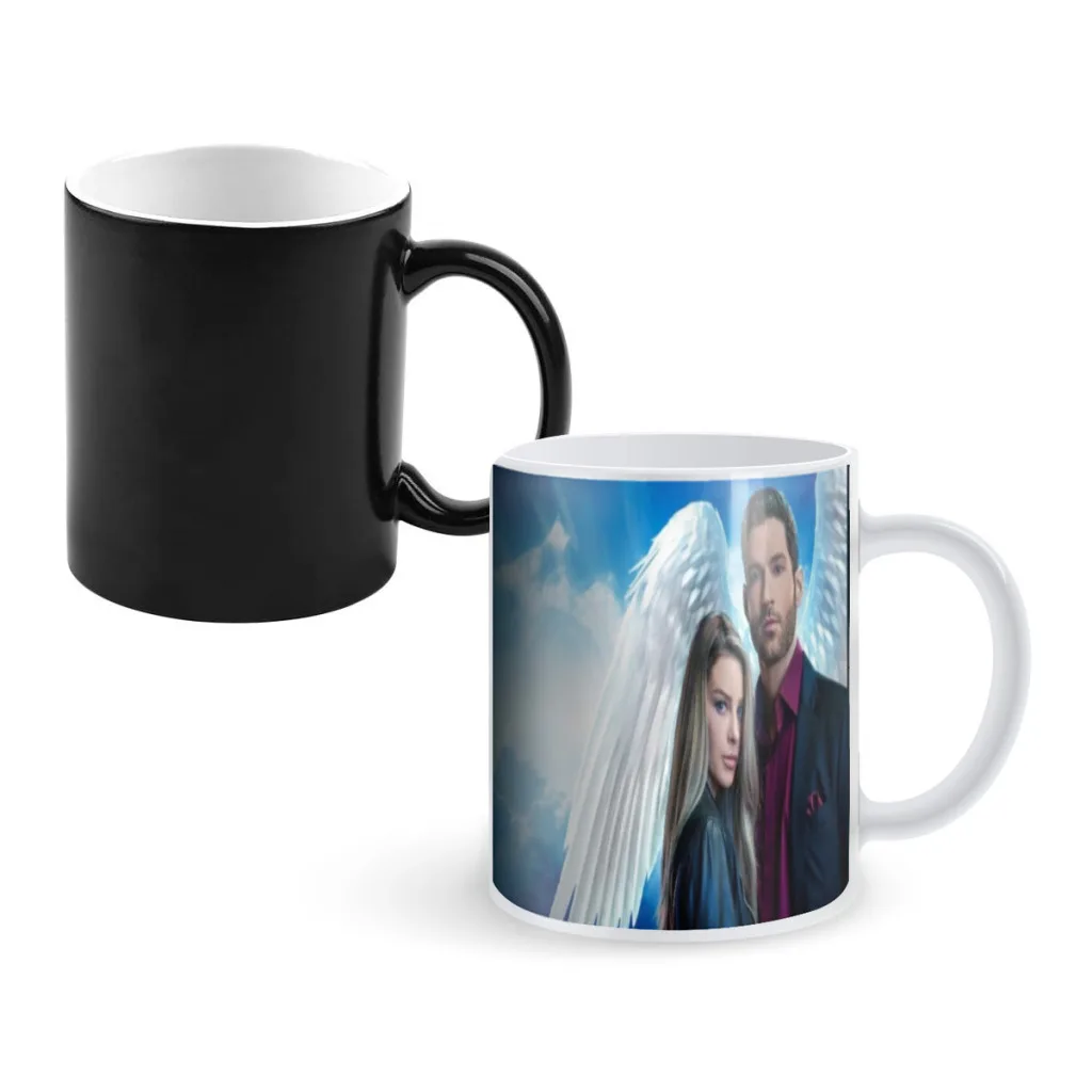 

Lucifer Morningstar Crime Tom Ellis Coffee Mugs And Mug Creative Color Change Tea Cup Ceramic Milk Cups Novelty Gifts