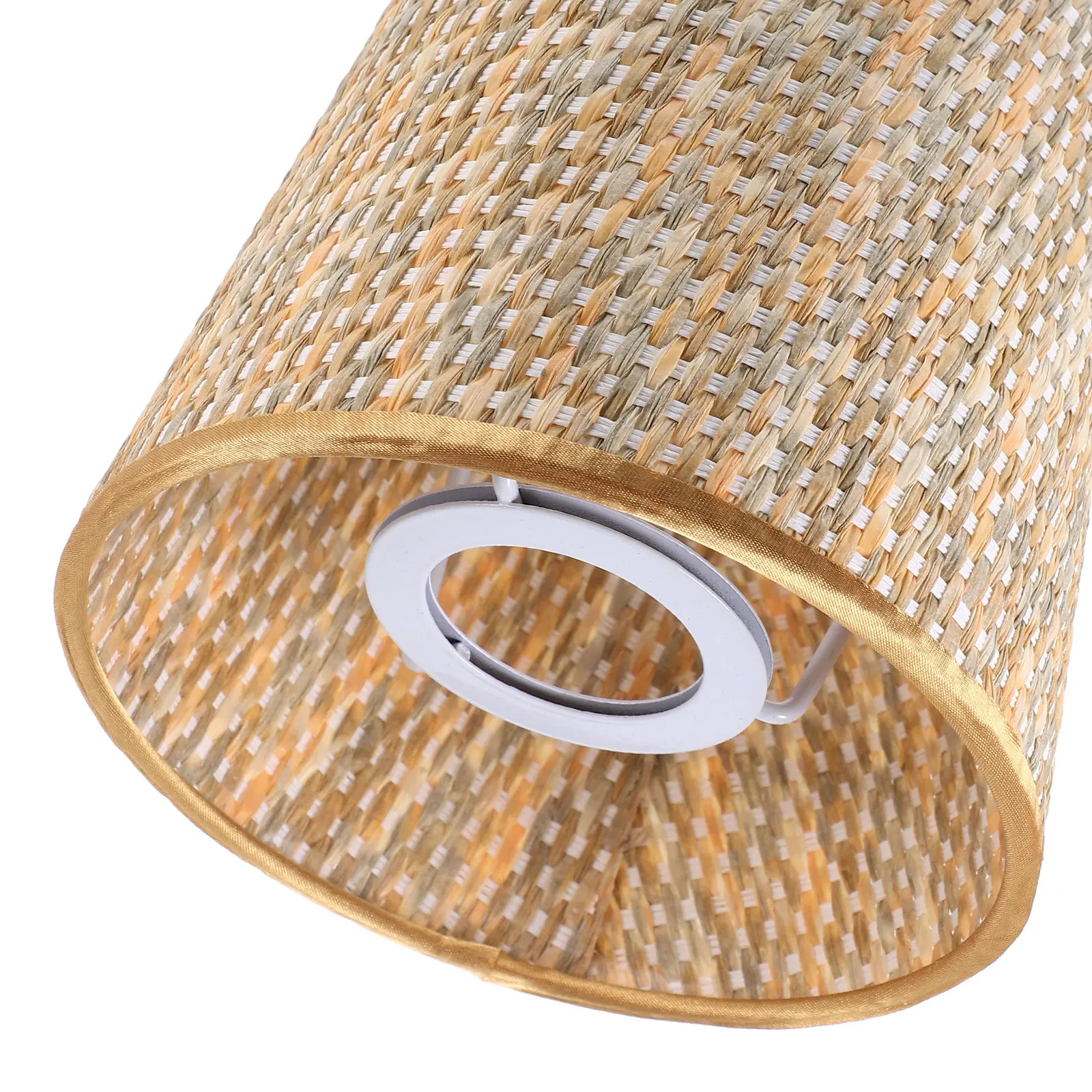 

Красочный тканевый конусный абажур для домашнего декора, простой, стильный, подходит для спальни, кабинета, библиотеки, отеля