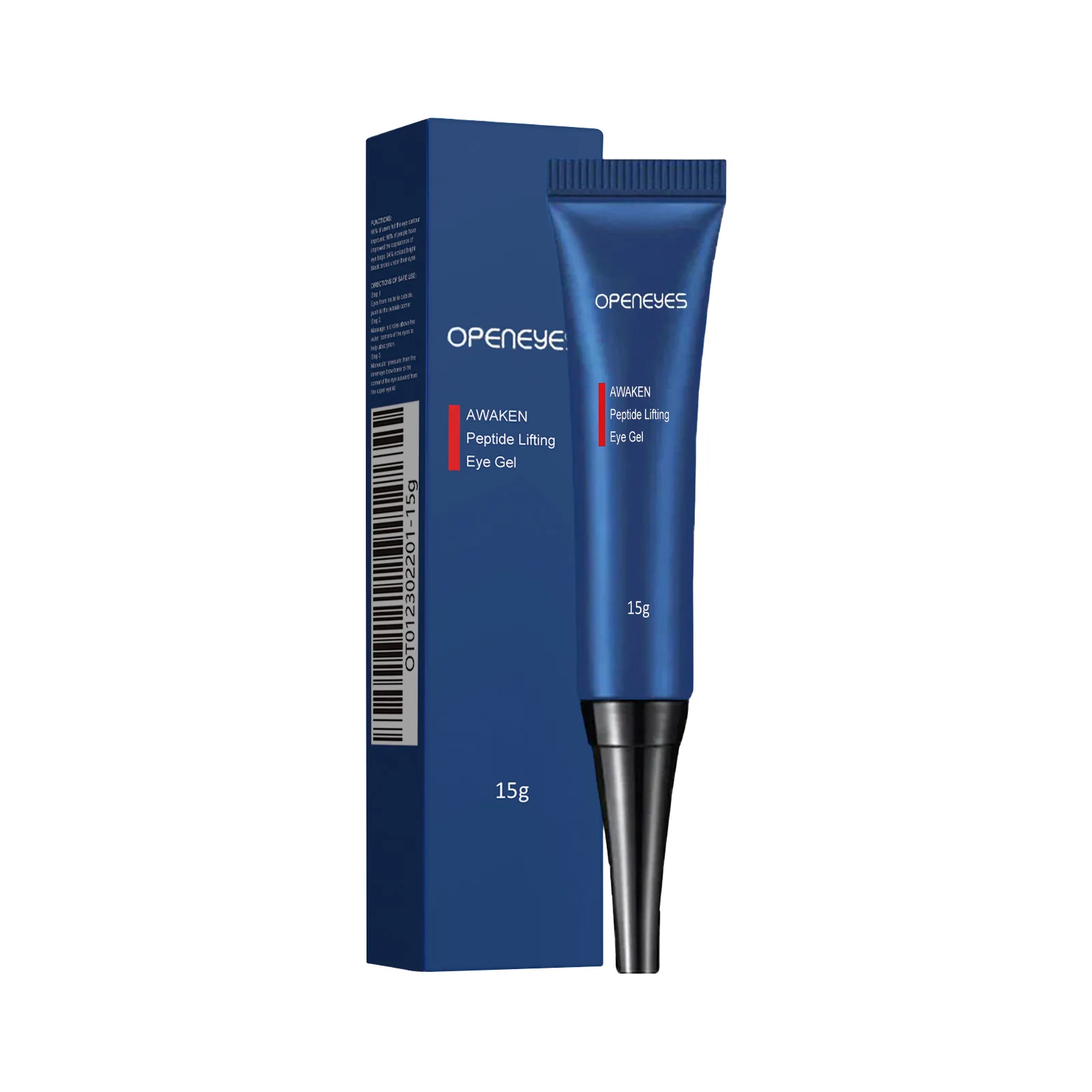 Openeyes Awaken Peptid Lifting Eye Gel Reduce Puffiness Fade Dark Circles Breathable Water Men Eye Moisturizing Under Eye Cream
