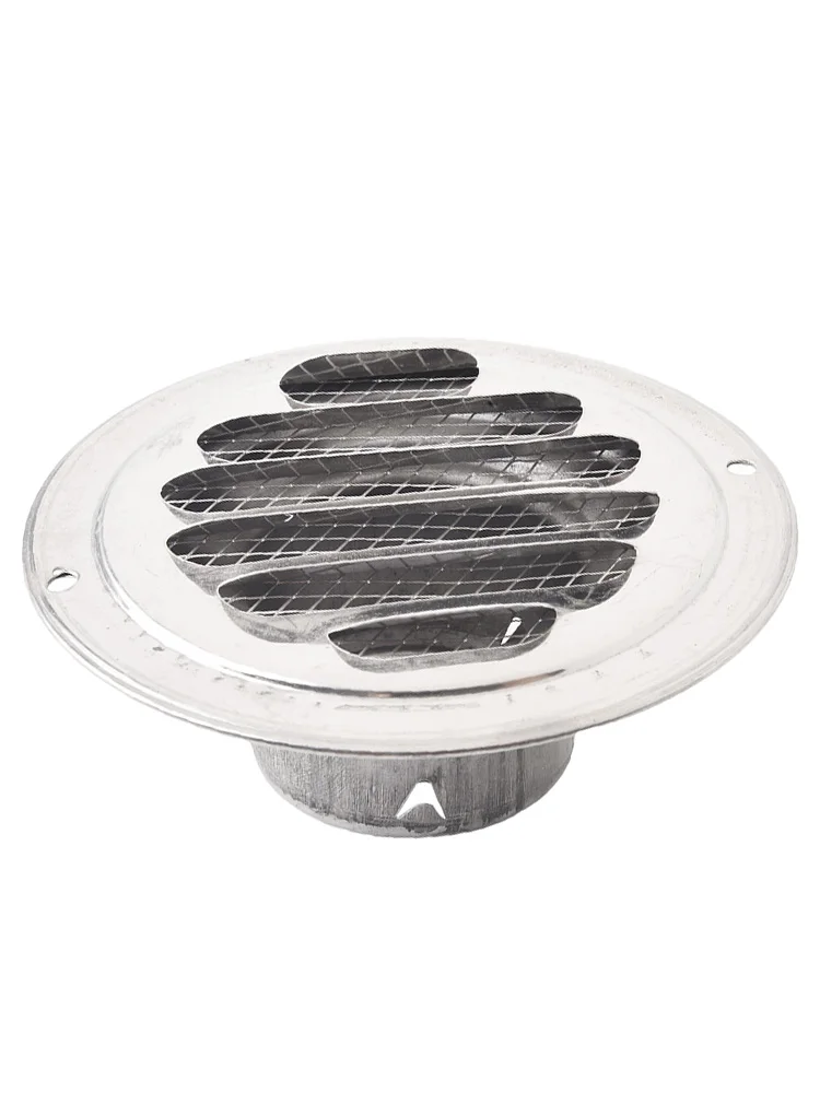 Weather Resistant Round Ventilation Grille Made of Stainless Steel Perfectly Balances Air Circulation and Pest Control